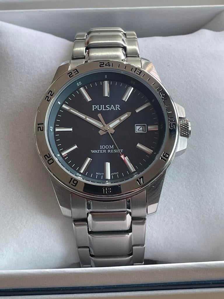 Pulsar. Nieuw in doos., Overige merken, Staal, Staal, Polshorloge