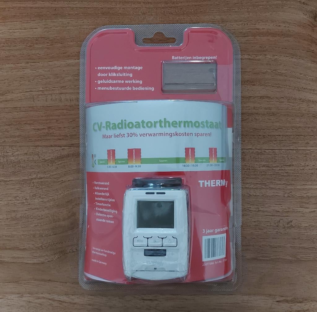 CV radiator thermostaat / energie besparingsregelaar THERMy, Ophalen of Verzenden, Nieuw