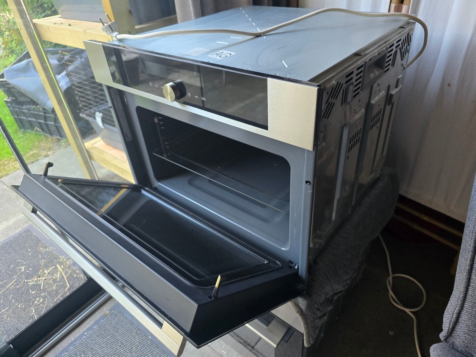 pelgrim magnetron rvs, Ophalen, Minder dan 45 cm