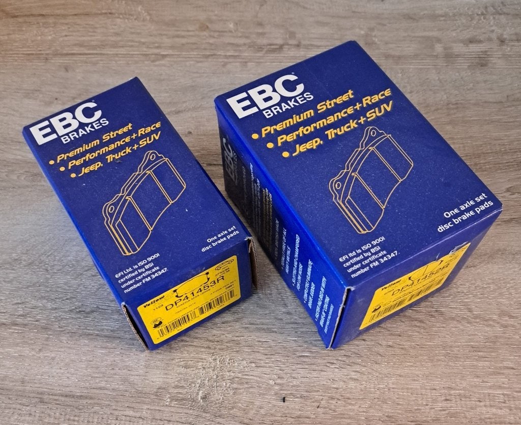 2 Set Remblokken Mazda MX5 II NB - EBC YELLOW STUFF (Nieuw!), Ophalen of Verzenden, Nieuw, Mazda