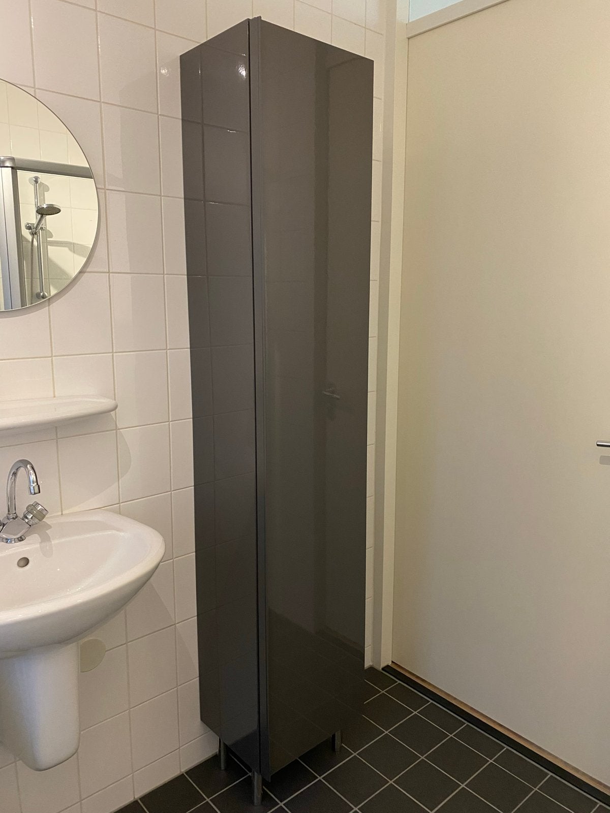 IKEA Godmorgon hoge badkamerkast., Ophalen, (Half)hoge kast, Minder dan 50 cm, Zo goed als nieuw