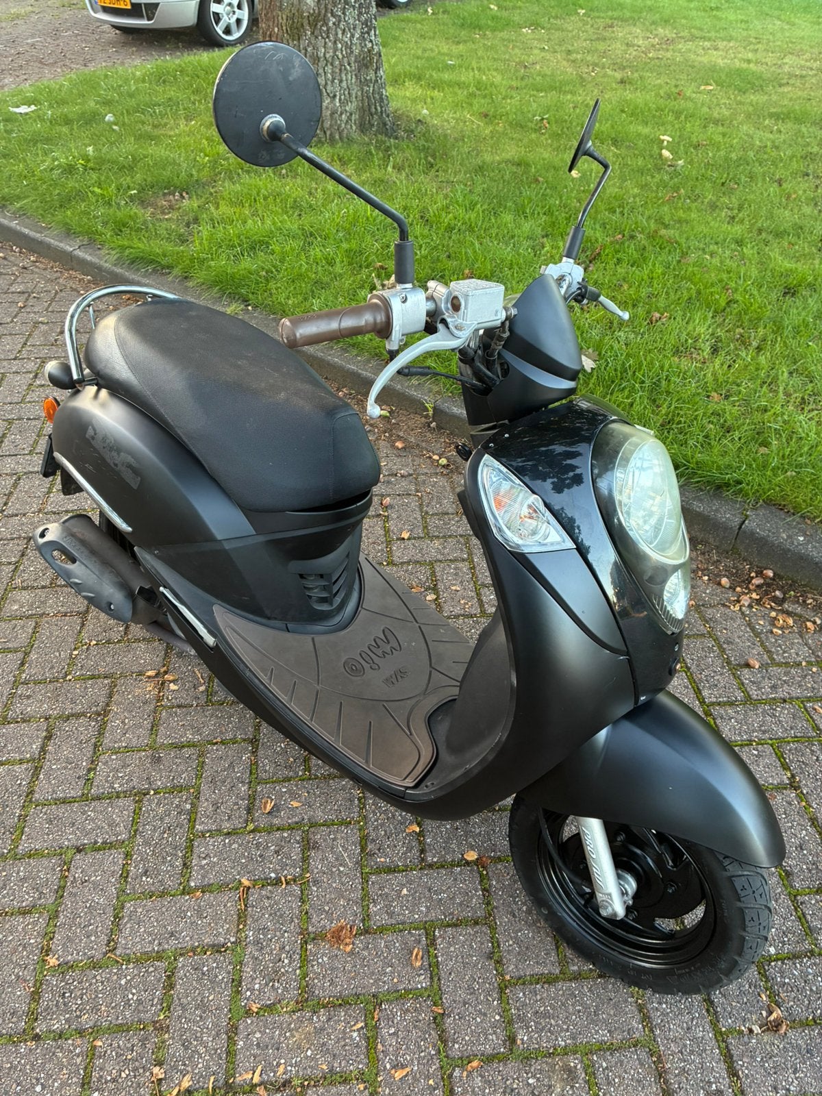 Sym mio snor 25km zwart, Gebruikt, Benzine, 50 cc, Maximaal 25 km/u
