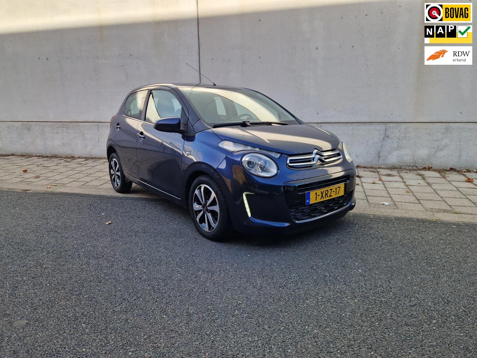 Citroen C1 1.0 e-VTi Shine | camera| groot scherm, Auto's, Euro 5, Gebruikt, 31 €/maand, C1