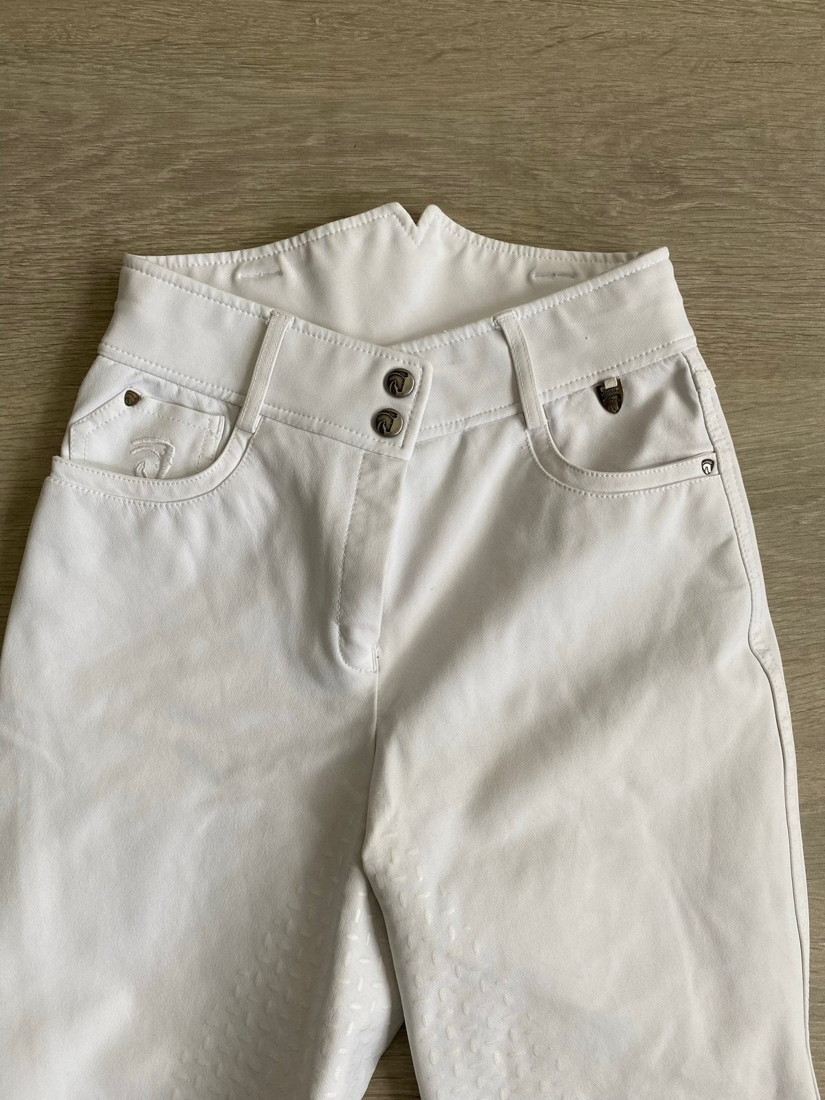 Horka rijbroek wit maat 34, Wit, Ophalen of Verzenden, Zo goed als nieuw, Maat 34 (XS) of kleiner