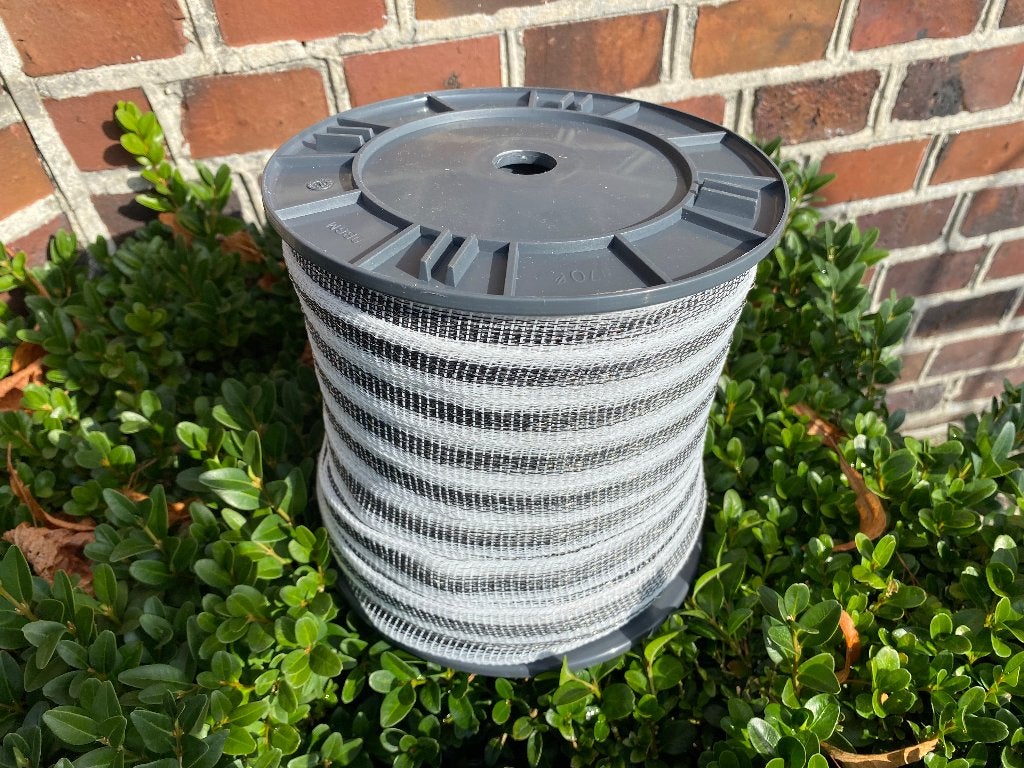 SCHRIKLINT 20mm/200mtr  zwart-wit, Dieren en Toebehoren