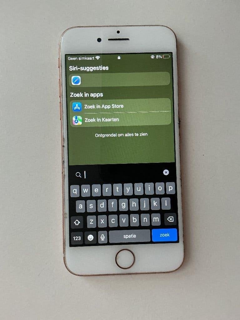 iPhone-8-64 GB, Telecommunicatie, Mobiele telefoons | Apple iPhone, Gebruikt, Ophalen of Verzenden, 76 %, 64 GB