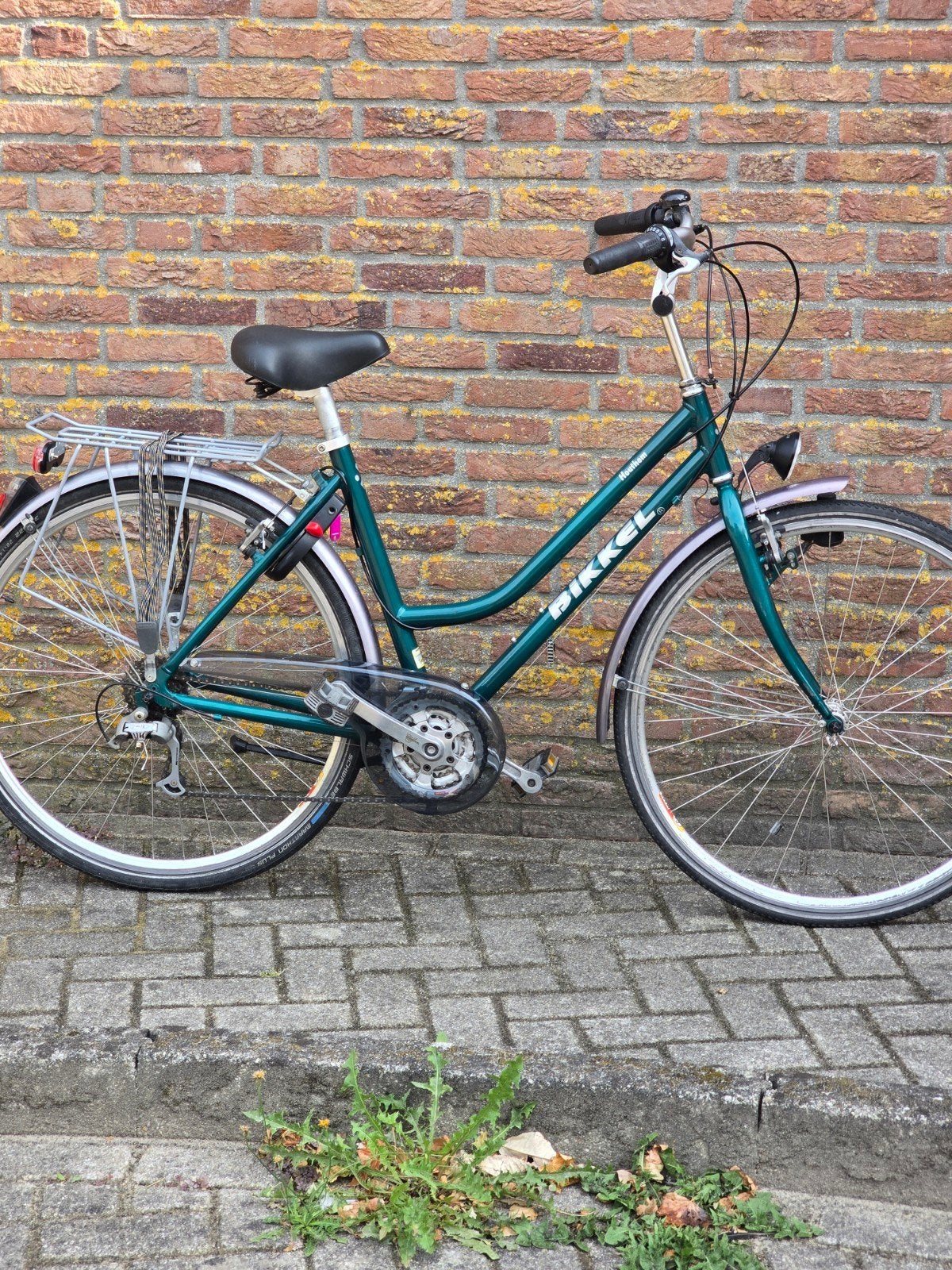 Bikkel Houthem damesfiets framemaat 50 cm Alles goed staat, Overige merken, Minder dan 10 versnellingen, Ophalen of Verzenden