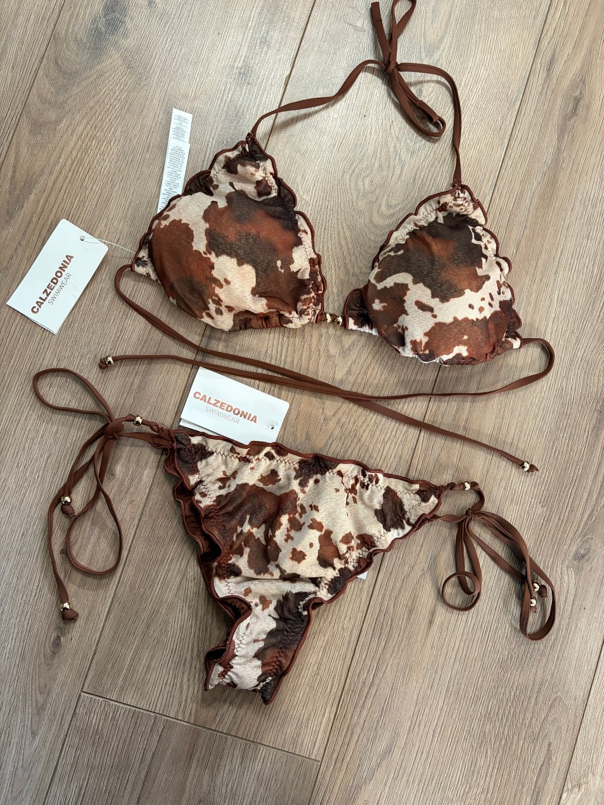 Calzedonia Bikini - Rodeo Doll - Nieuw met kaartjes, Kleding | Dames, Ophalen of Verzenden, Nieuw, Bruin, Bikini