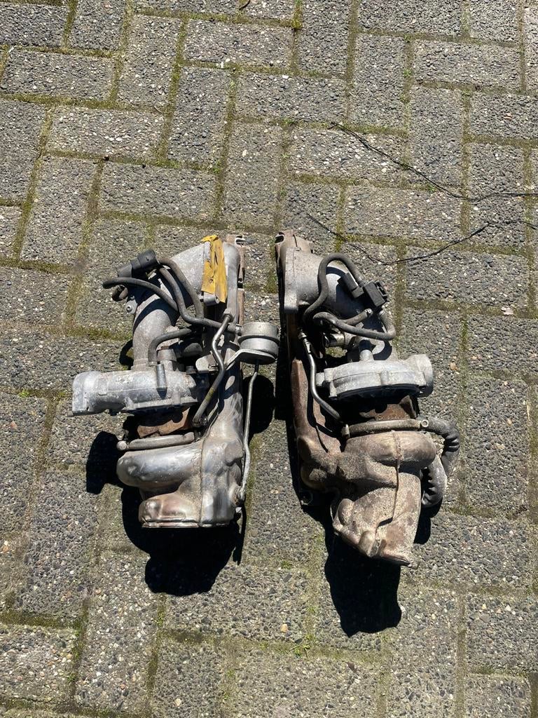 Audi RS6 (C6) 5.0 V10 (BUH) 07L145701G / 07L145701J Turboset, Ophalen of Verzenden, Zo goed als nieuw