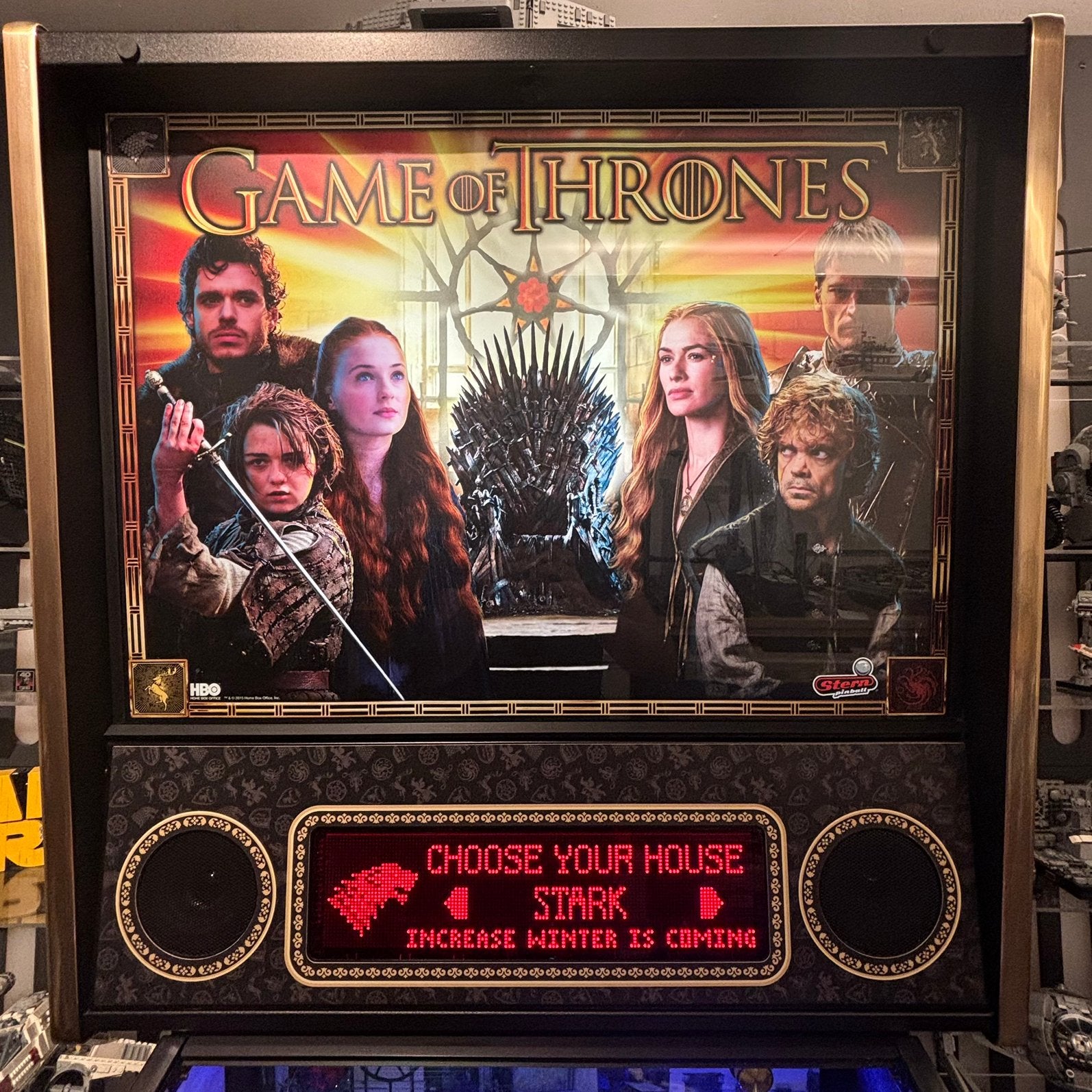 Stern Game of Thrones Pro Flipperkast - Zo goed als nieuw, Ophalen, Gebruikt, Elektronisch, Stern