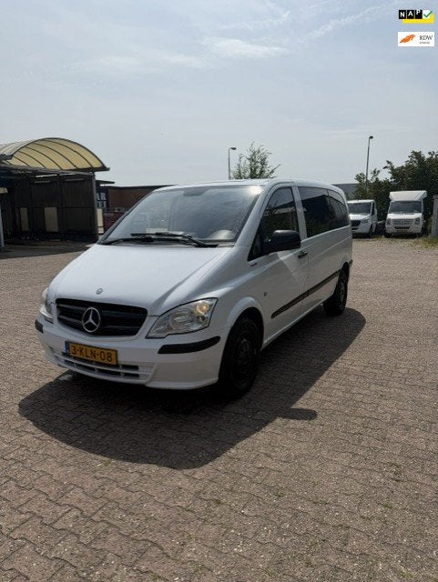 Mercedes-Benz Vito 110 CDI 320 | Nieuwe APK | Airco | Goed O, Euro 5, Gebruikt, Zwart, 2000 kg