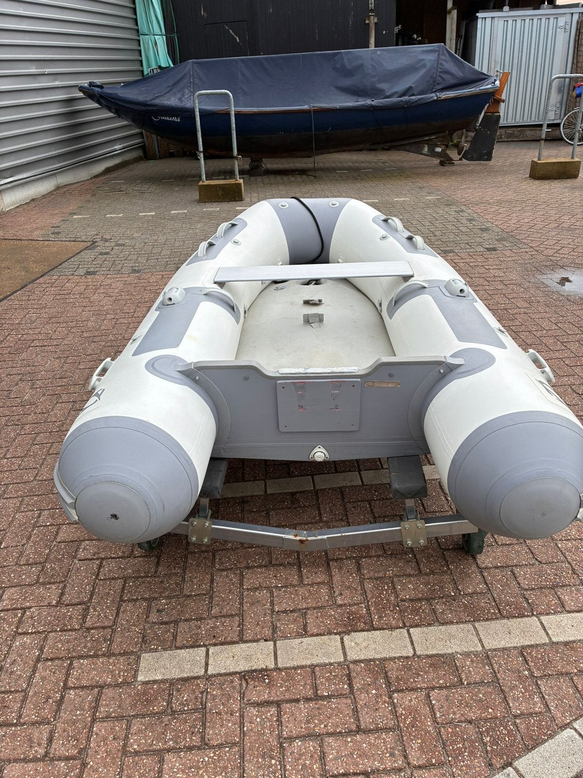 Zodiac cadet 270 Aero met 6 pk Mercury buitenboord motor., Watersport en Boten, Ophalen, Gebruikt, 5 tot 10 pk, Buitenboordmotor