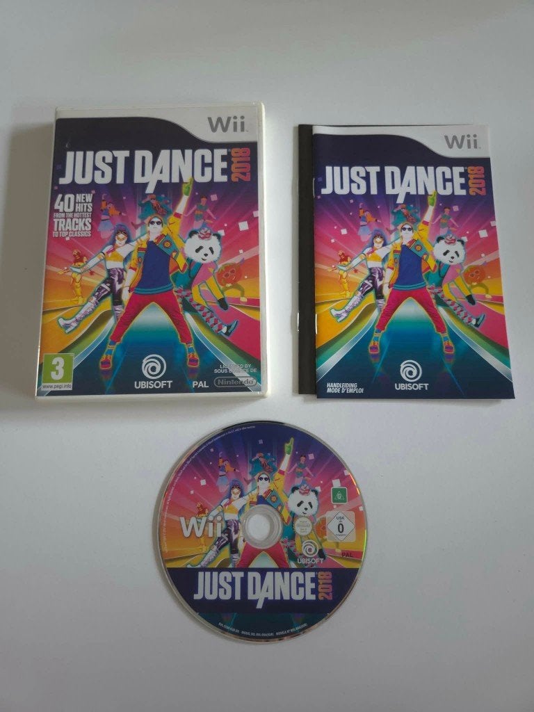 Nintendo Wii - Just Dance 2018 - 10276, Spelcomputers en Games, Muziek, Ophalen of Verzenden, Zo goed als nieuw, 3 spelers of meer