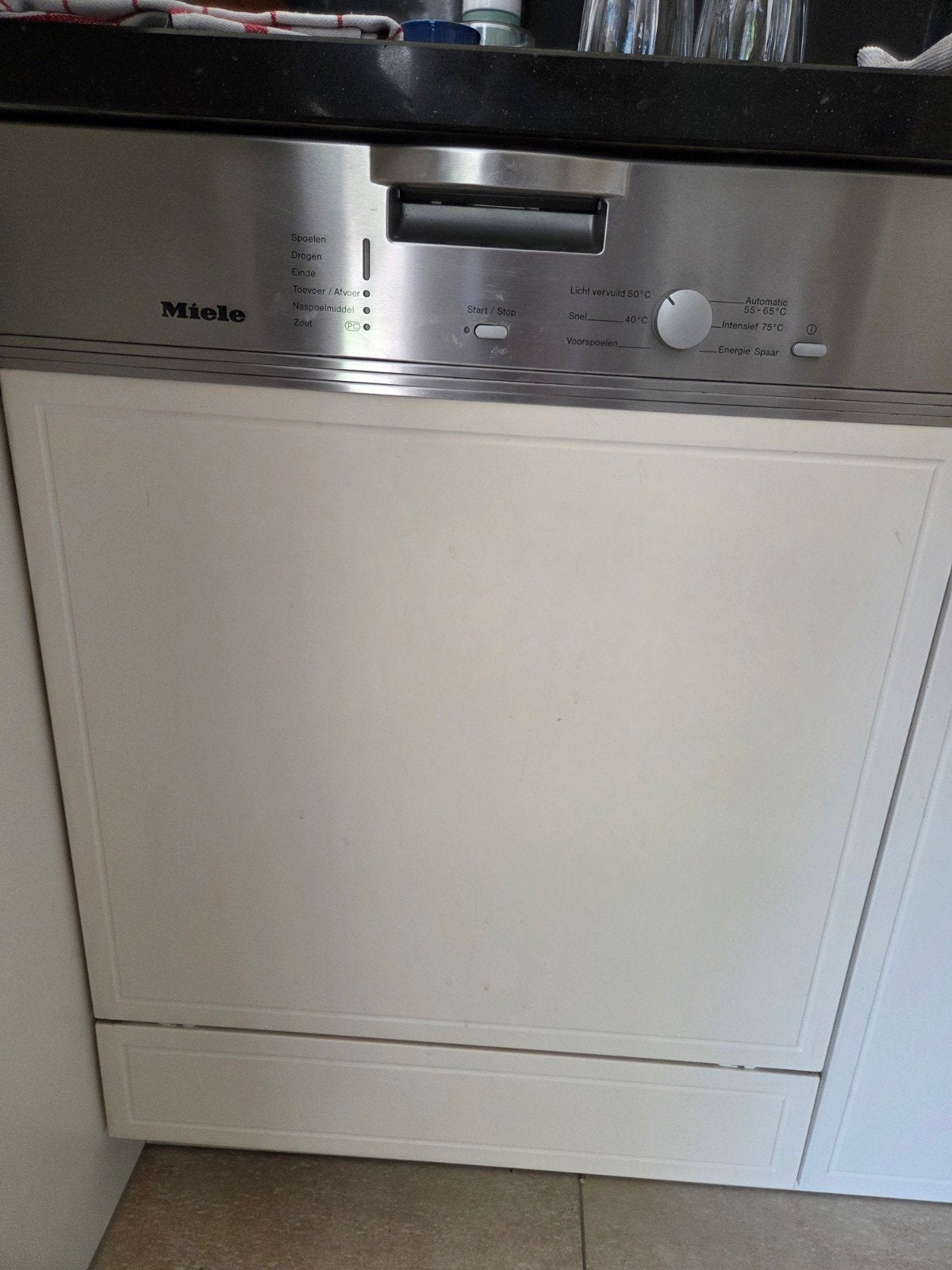 Miele Inbouw Vaatwasser - Gebruikt met roestplekken, Witgoed en Apparatuur, Vaatwasmachines, Gebruikt, Inbouw, 85 tot 90 cm, 60 cm of meer