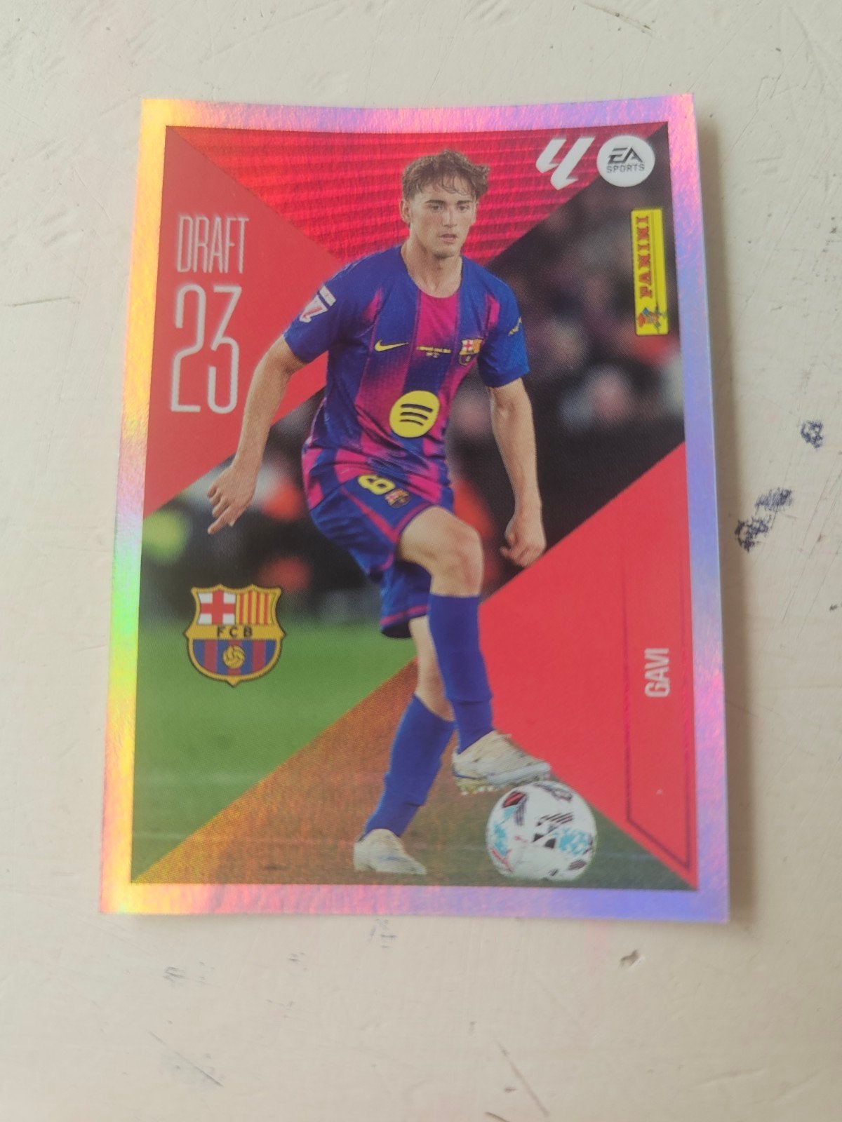 Gavi -FC Barcelona, Verzamelen, Ophalen of Verzenden, Zo goed als nieuw, Buitenlandse clubs, Poster, Plaatje of Sticker