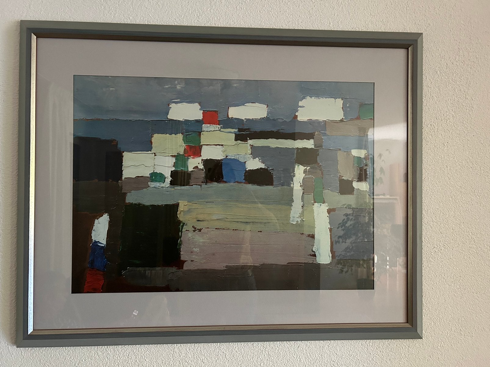 Prent met lijst, Antiek en Kunst, Ophalen
