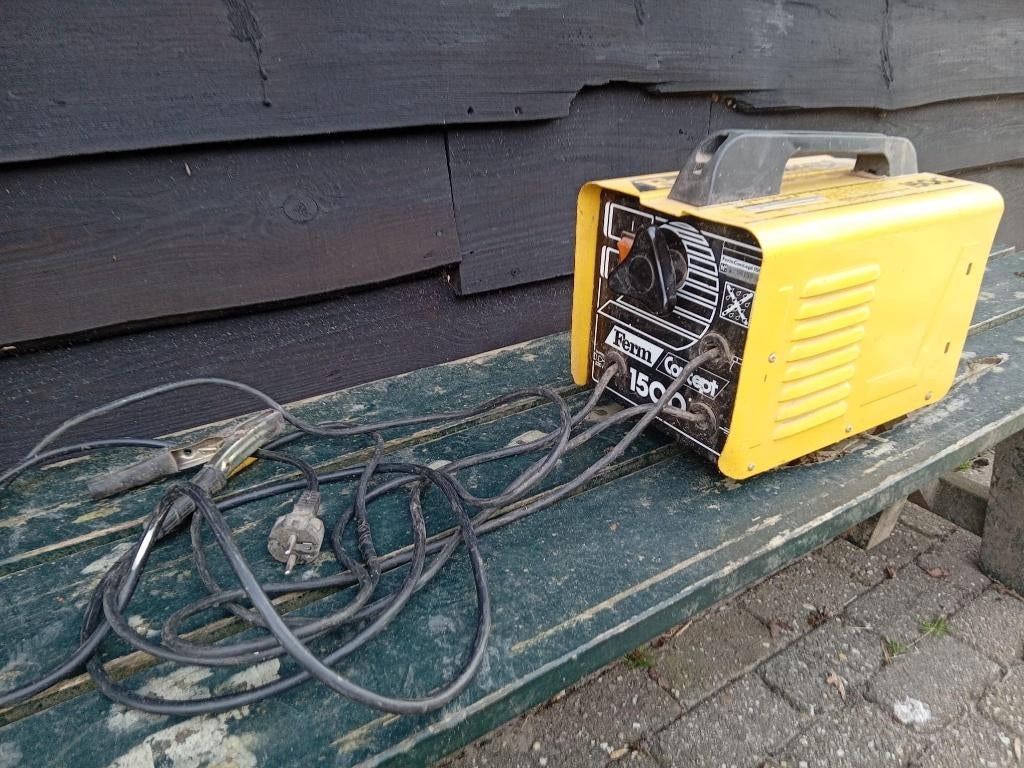 Ferm lasapparaat, Ophalen, Gebruikt, Minder dan 150 ampère, Elektroden
