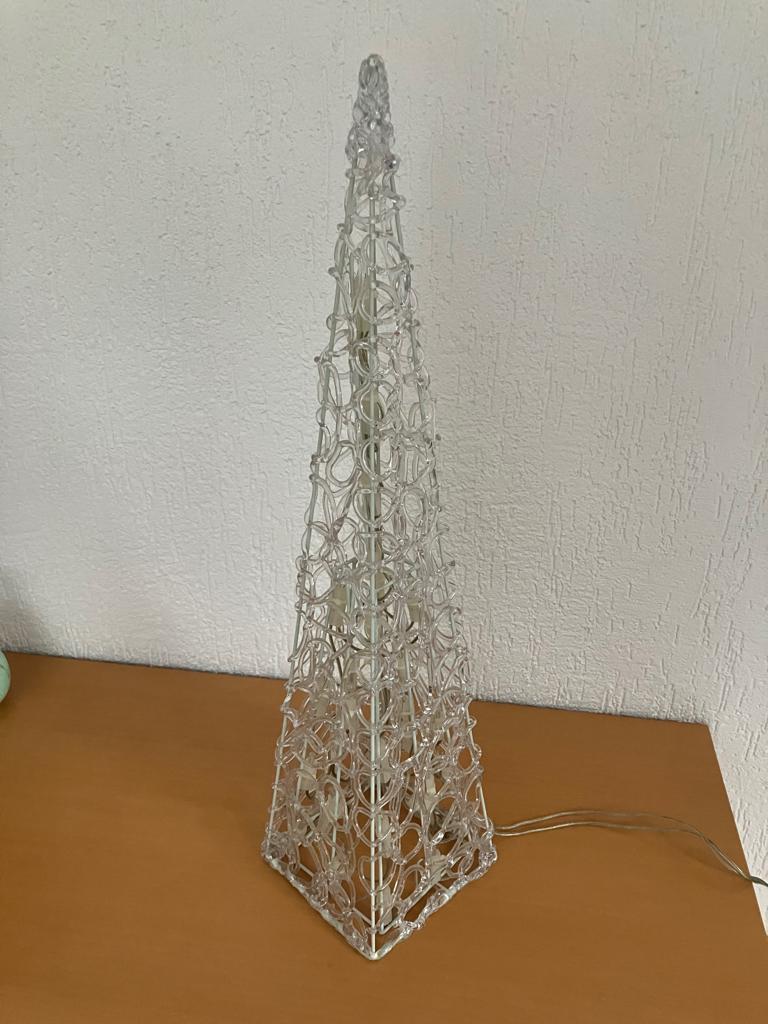 Kerstpiramide met 35 lampjes, Diversen, Kerst, Ophalen of Verzenden, Gebruikt