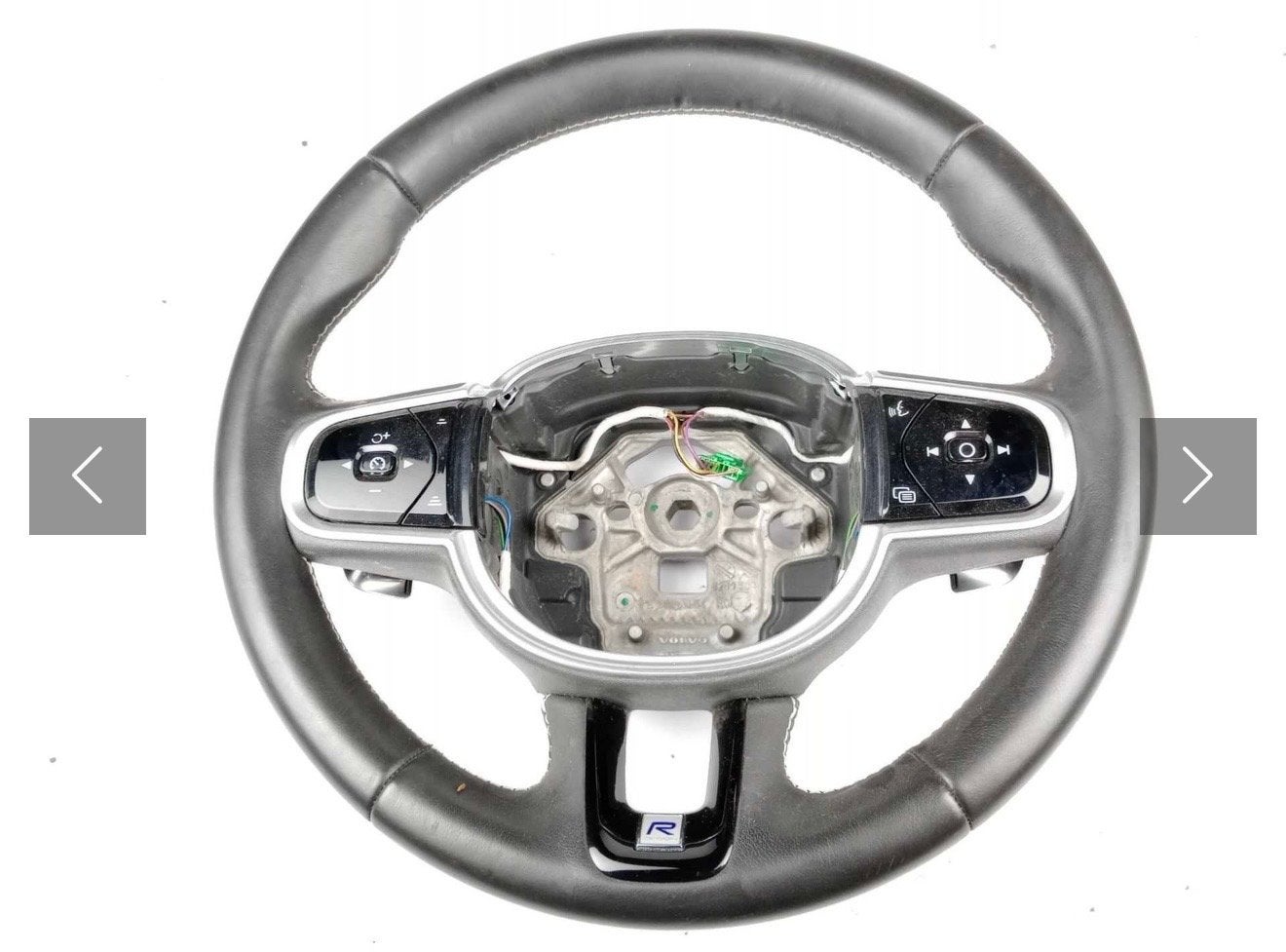 Volvo R Design Stuur met Flippers - Sportief en Compleet, Ophalen of Verzenden, Gebruikt, Volvo