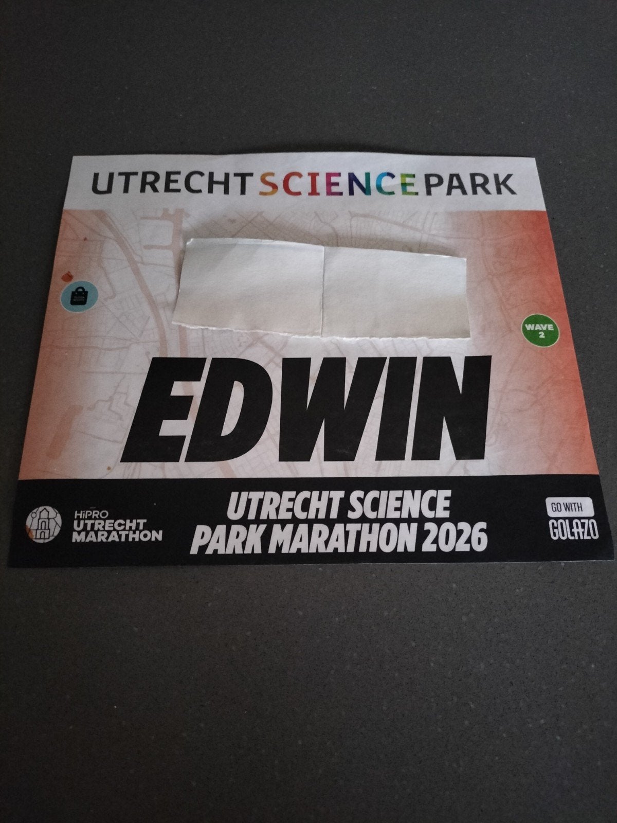 Marathon Utrecht startbewijs, Tickets en Kaartjes, Eén persoon