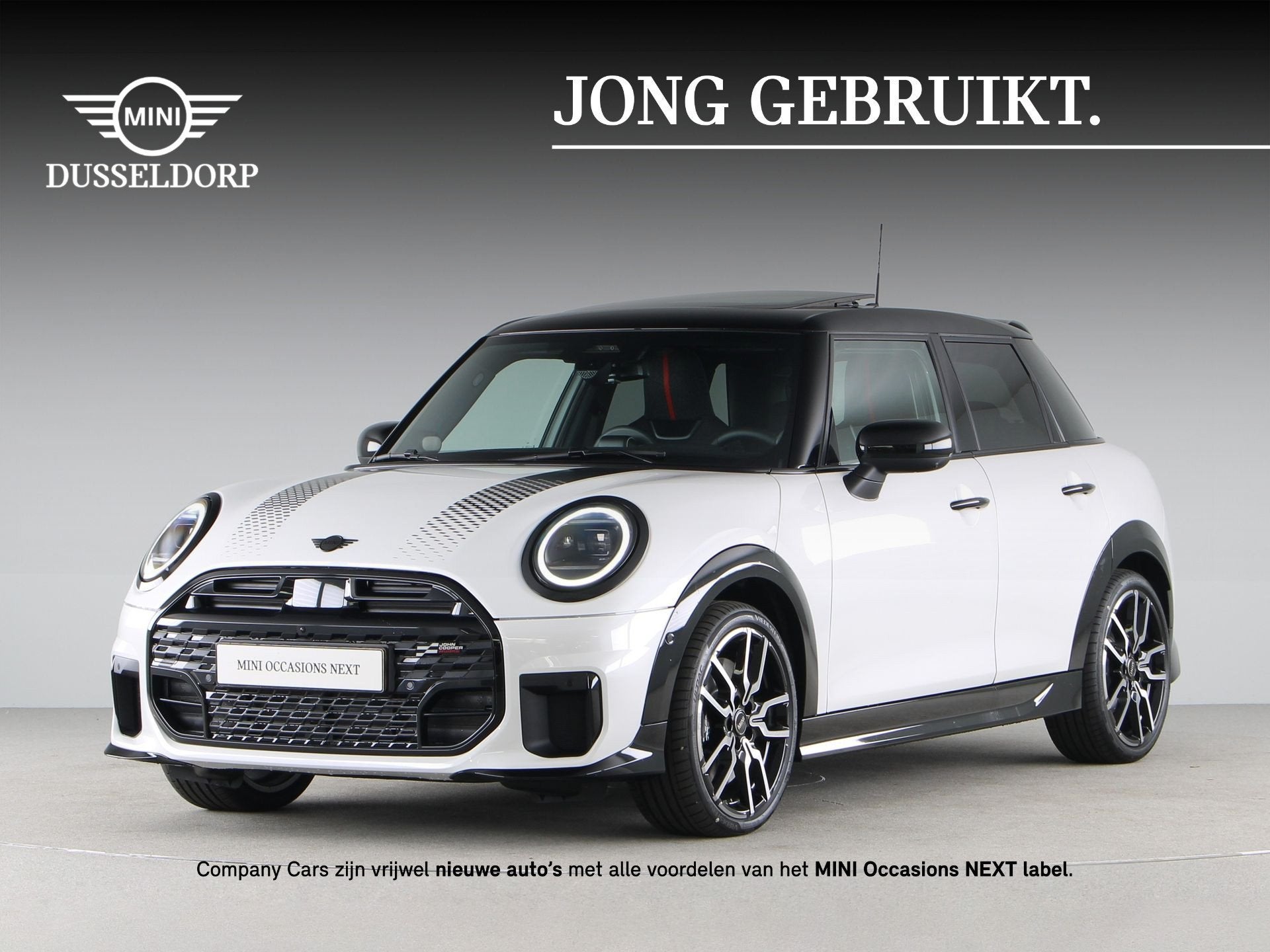 MINI 5-deurs Cooper S John Cooper Works Pakket XL (bj 2026), 4 cilinders, Met garantie (alle), Wit, Bedrijf