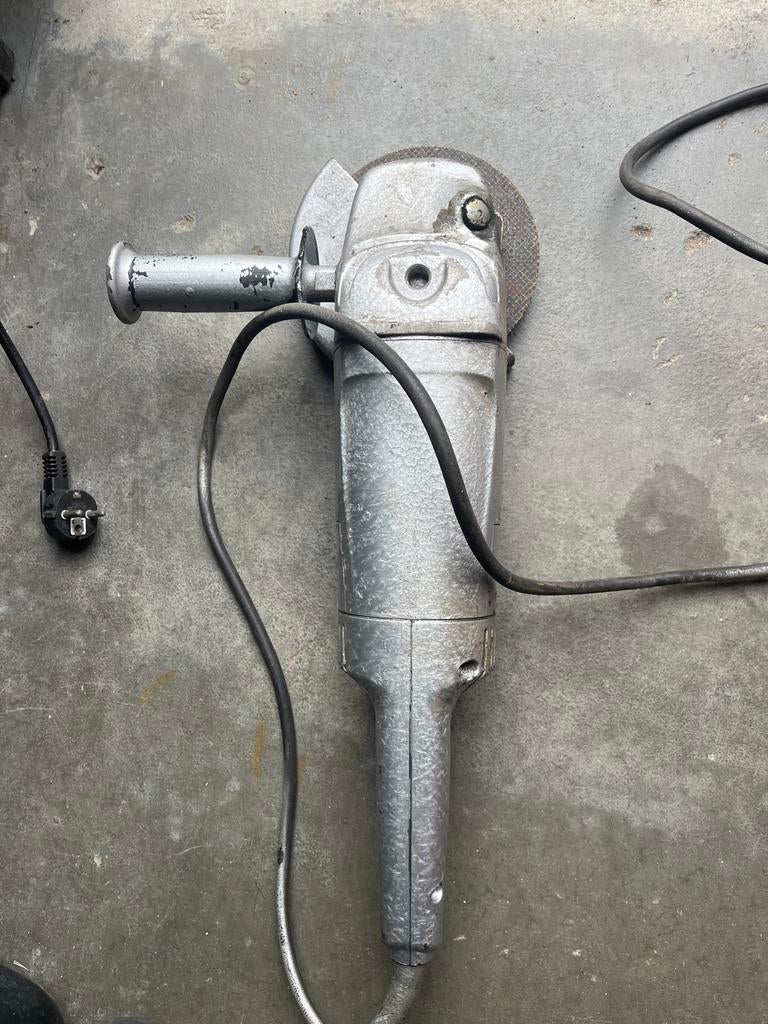 Bosch Grote slijptol met schijven - Krachtige haakse slijper, Ophalen of Verzenden, Gebruikt, 1000 watt of meer, Haakse handslijpmachine