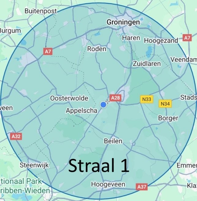 Menggranulaat, Verzenden, Nieuw