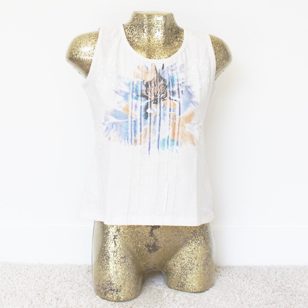 Setterlaine Topje (Maat 38) - 26 € 15,-, Maat 38/40 (M), Setterlaine, Wit, Ophalen of Verzenden