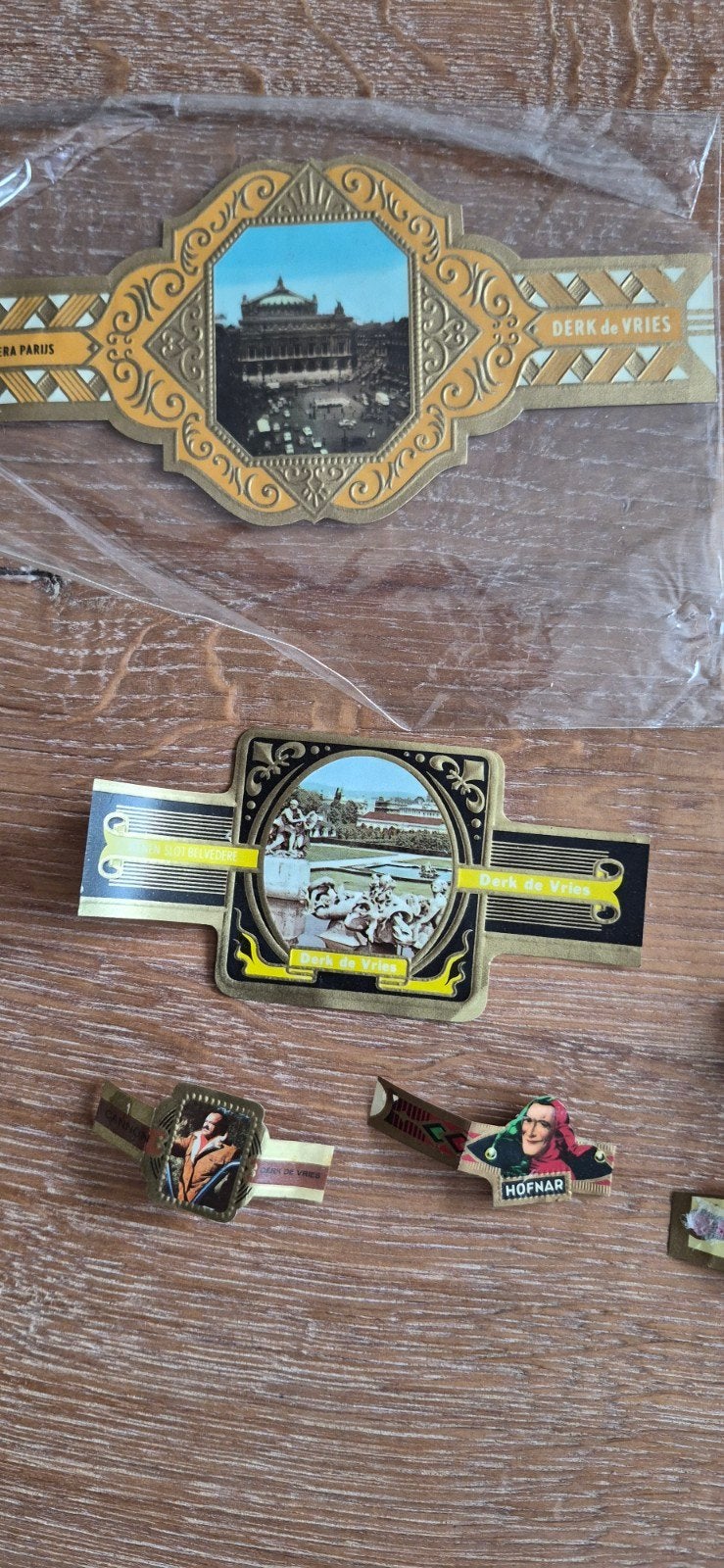 Collectie van 25 Vintage Sigarenbandjes, Ophalen of Verzenden