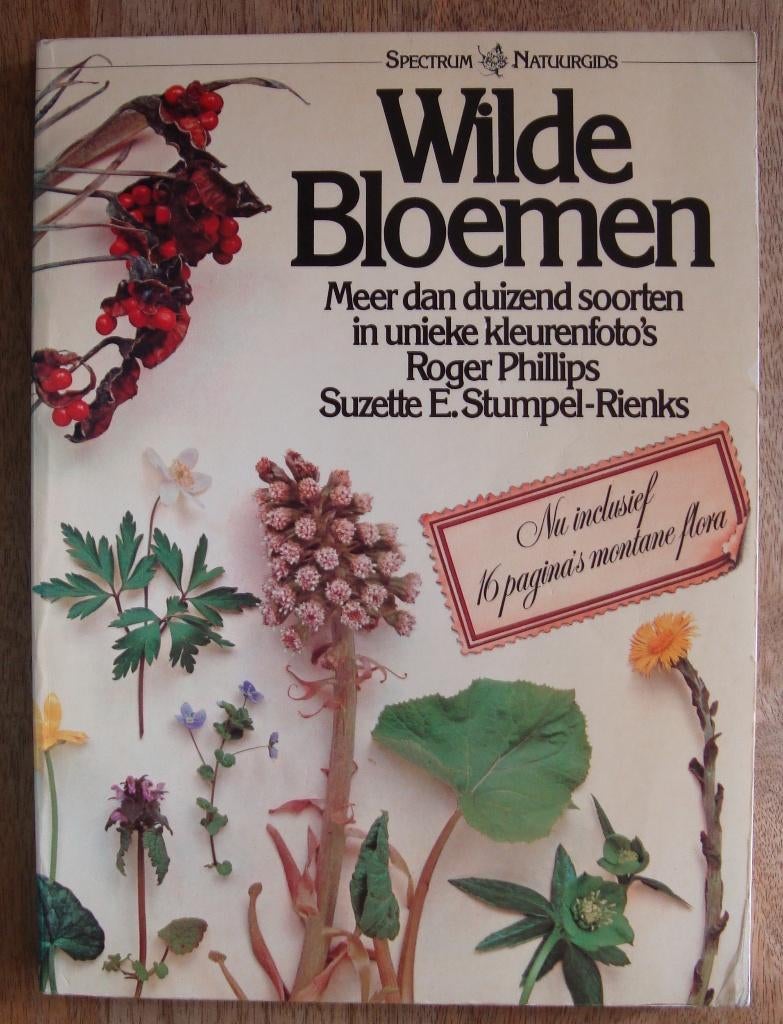 Wilde bloemen - Spectrum Natuurgids - Roger Phillips, Boeken, Bloemen, Planten en Bomen, Roger Phillips & Suzette E. Stumpel-Rienks