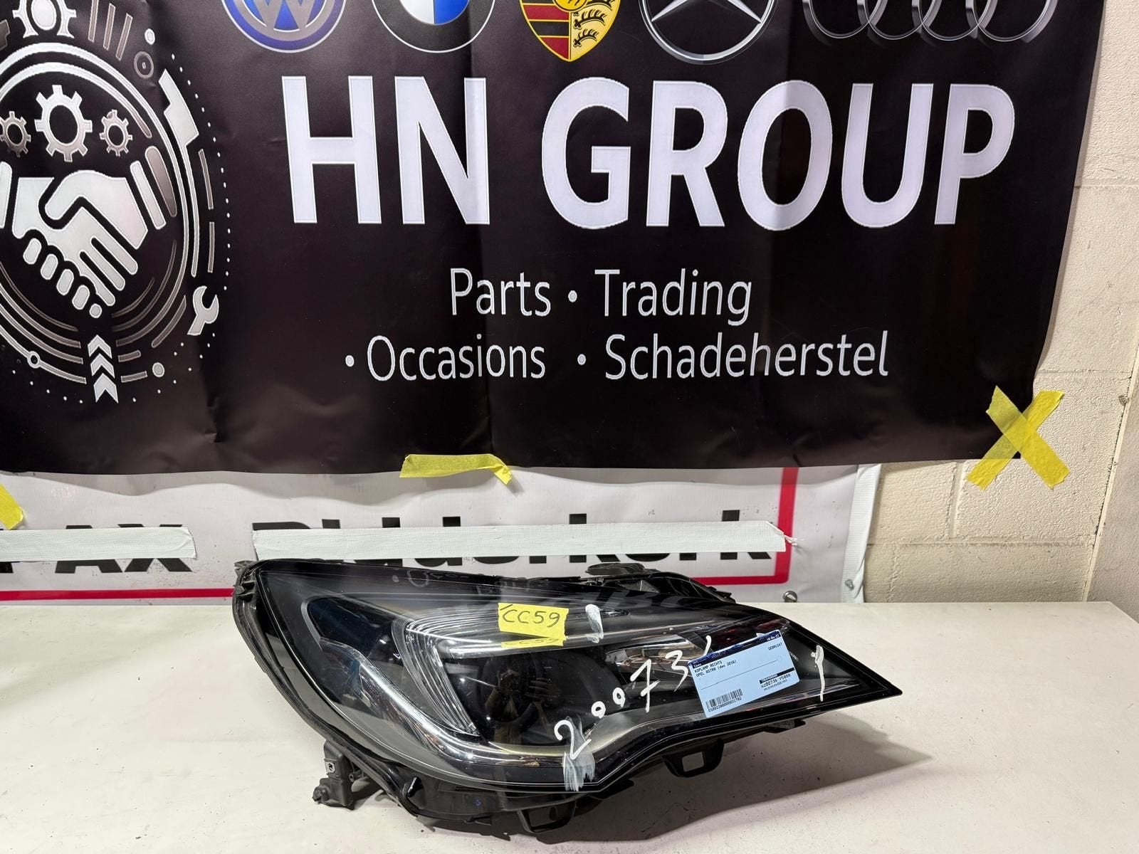 Opel Astra K koplamp, Gebruikt, -, -, Ophalen of Verzenden