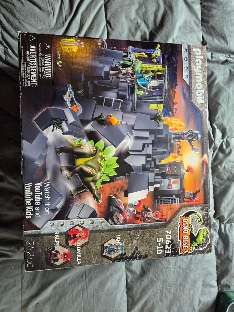 Playmobil Dino Rise 70623 - Nagenoeg Compleet, Ophalen, Zo goed als nieuw, Jongen