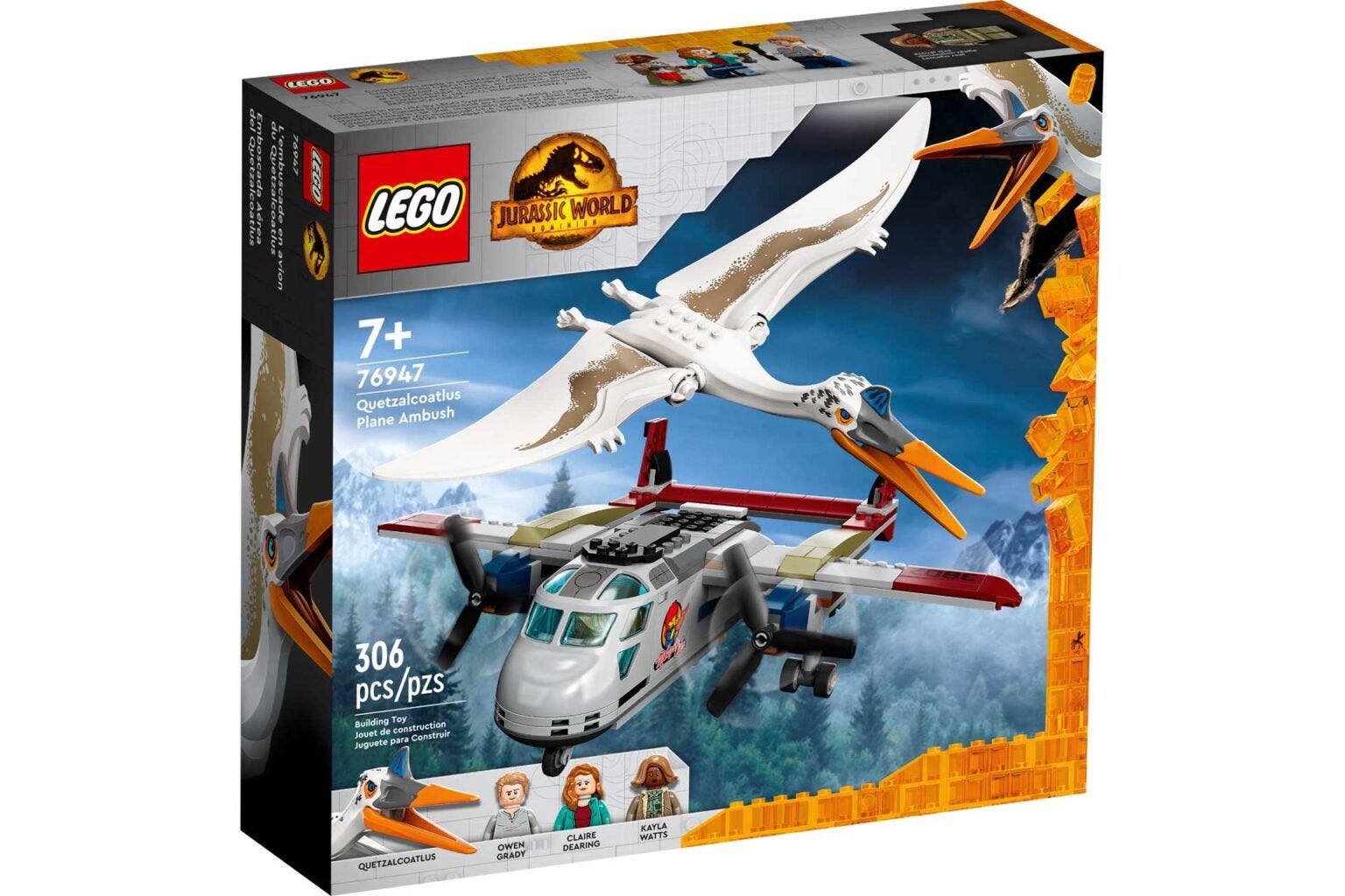 LEGO Jurassic World 🦖 Quetzalcoatlus Ambush 76947 - NIEUW!, Jurassic World, Lego, Nieuw, Ophalen of Verzenden