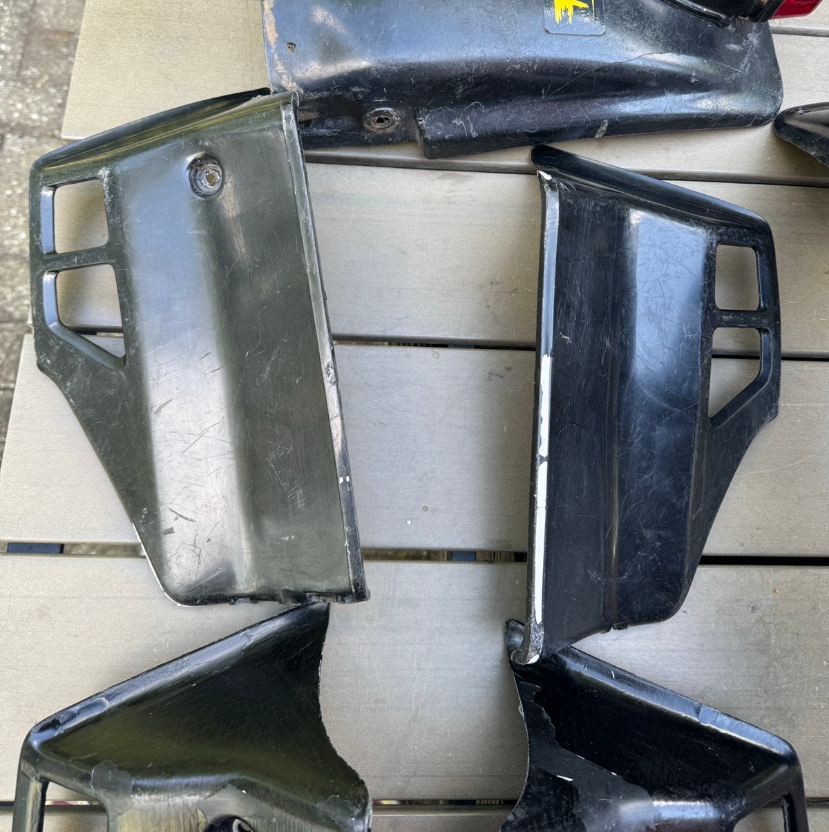 Radiateurkappen Honda Mtx SH R 50 80, Fietsen en Brommers, Brommeronderdelen | Oldtimers, Ophalen of Verzenden, Gebruikt, Uitlaat