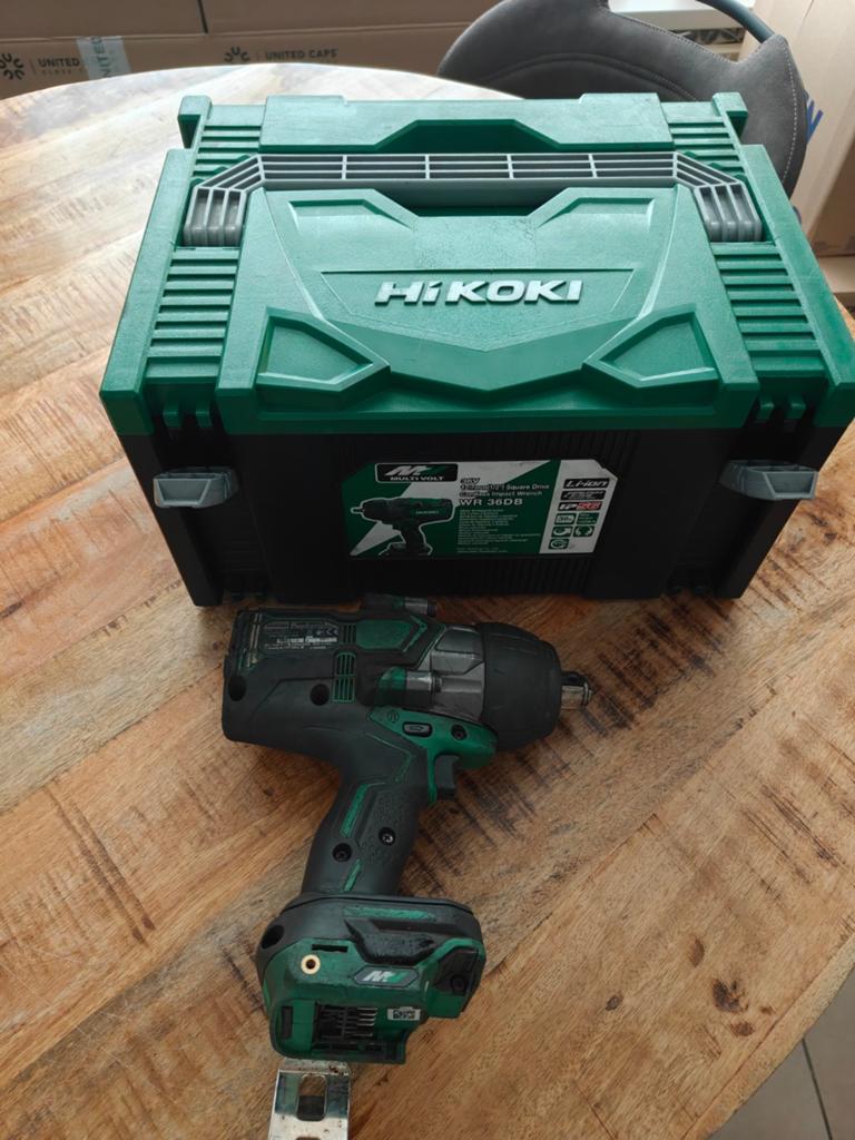 Hikoki 3/4 Slagmoersleutel WR 36 DA body in koffer, Ophalen of Verzenden, Gebruikt