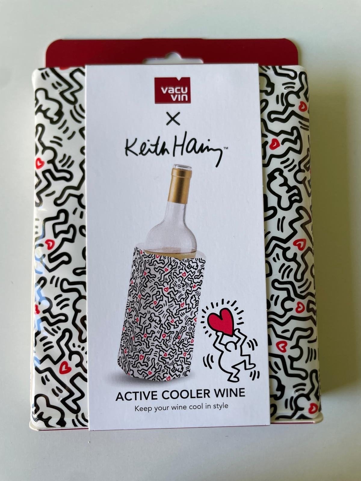 Vacu Vin Keith Haring Active Wine Cooler, Ophalen of Verzenden, Nieuw