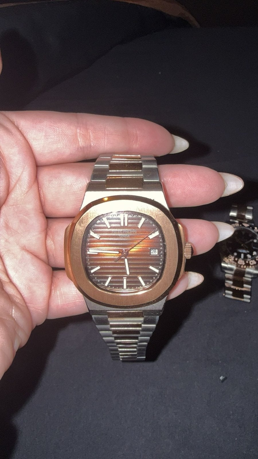 Patek Philippe Horloge - Automatisch Uurwerk, Krasvrij, Ophalen of Verzenden, Zo goed als nieuw