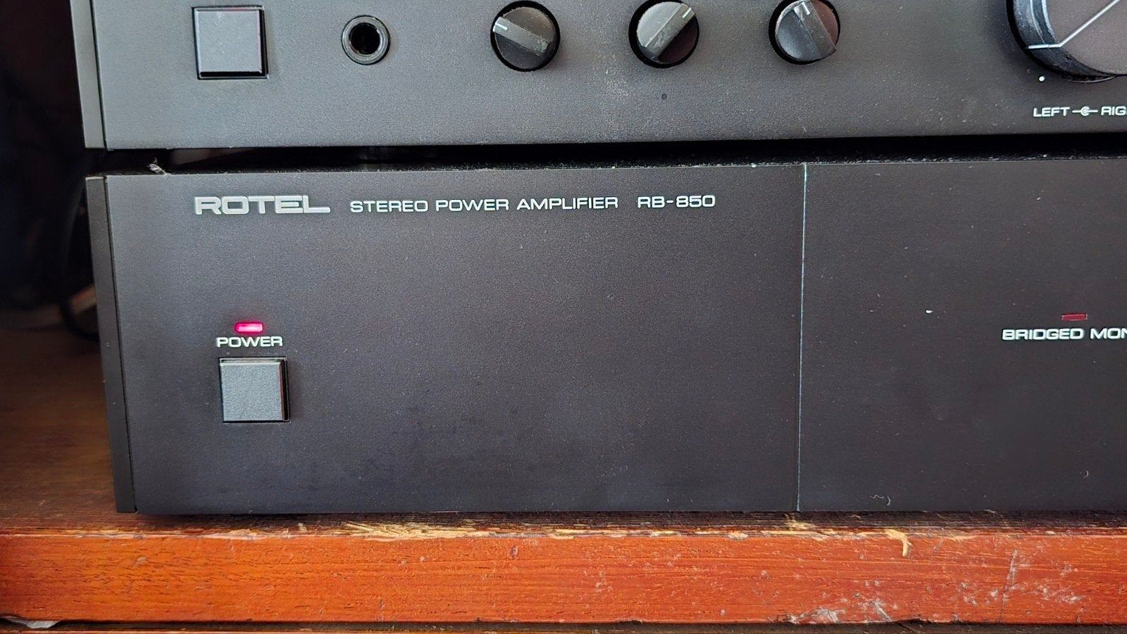 Rotel RB-850 eindversterker, Audio, Tv en Foto, Ophalen of Verzenden, Gebruikt, Stereo, Overige merken