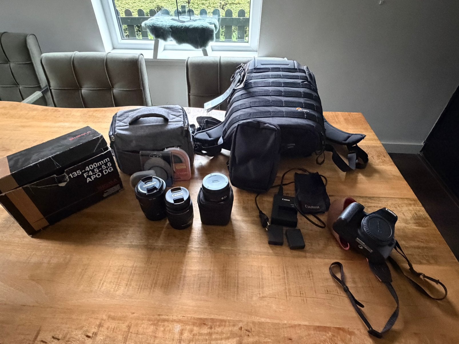 Canon EOS2000D met wifi, Ophalen, Spiegelreflex, Beeldstabilisatie, Canon