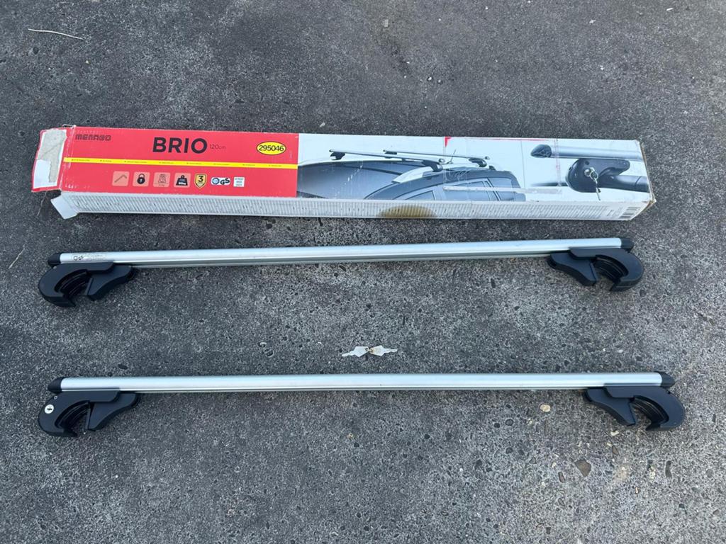 Dakdragers auto 120cm - Menabo Brio met slot, Ophalen of Verzenden, Gebruikt