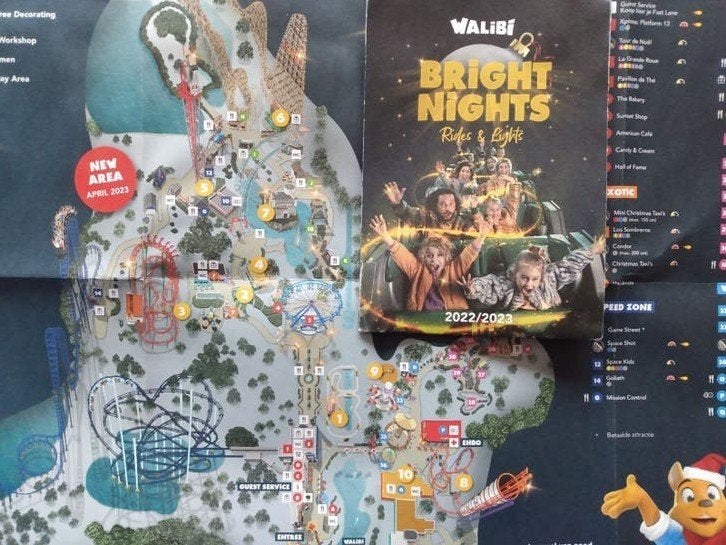 15 Diverse plattegrondjes van attractiepark- en dierentuinen, Eén persoon