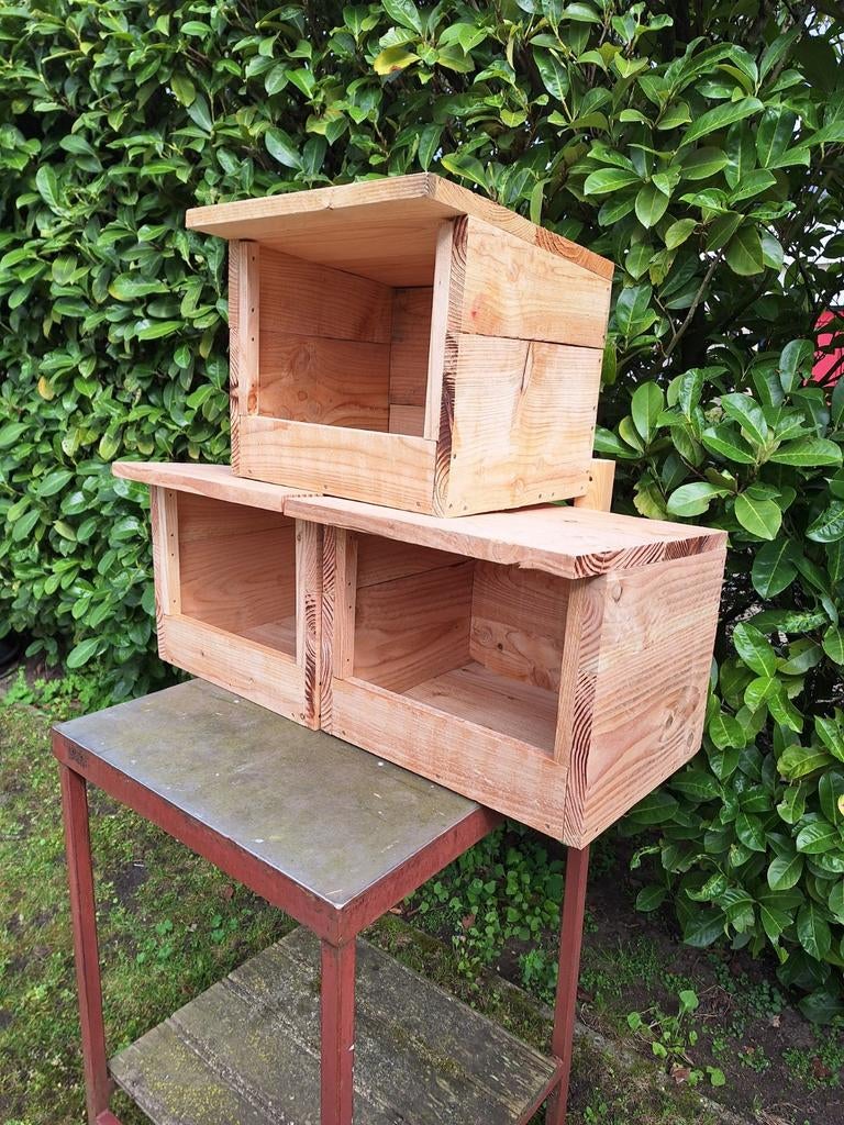 Nestkast Torenvalk – Duurzaam Douglas hout | Handgemaakt 🦅, Ophalen of Verzenden, Nieuw, Hout, Broedkooi of Kweekkooi
