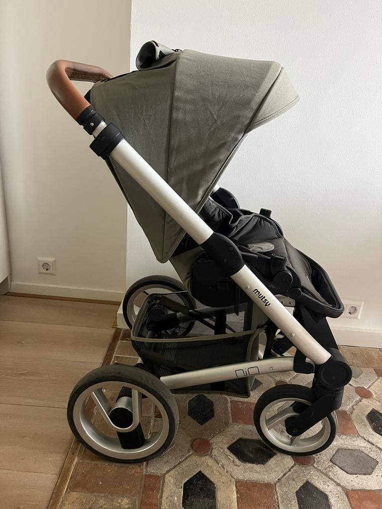 Mutsy Nio kinderwagen - buggy zeer compleet, Ophalen, Gebruikt, Combiwagen, Mutsy