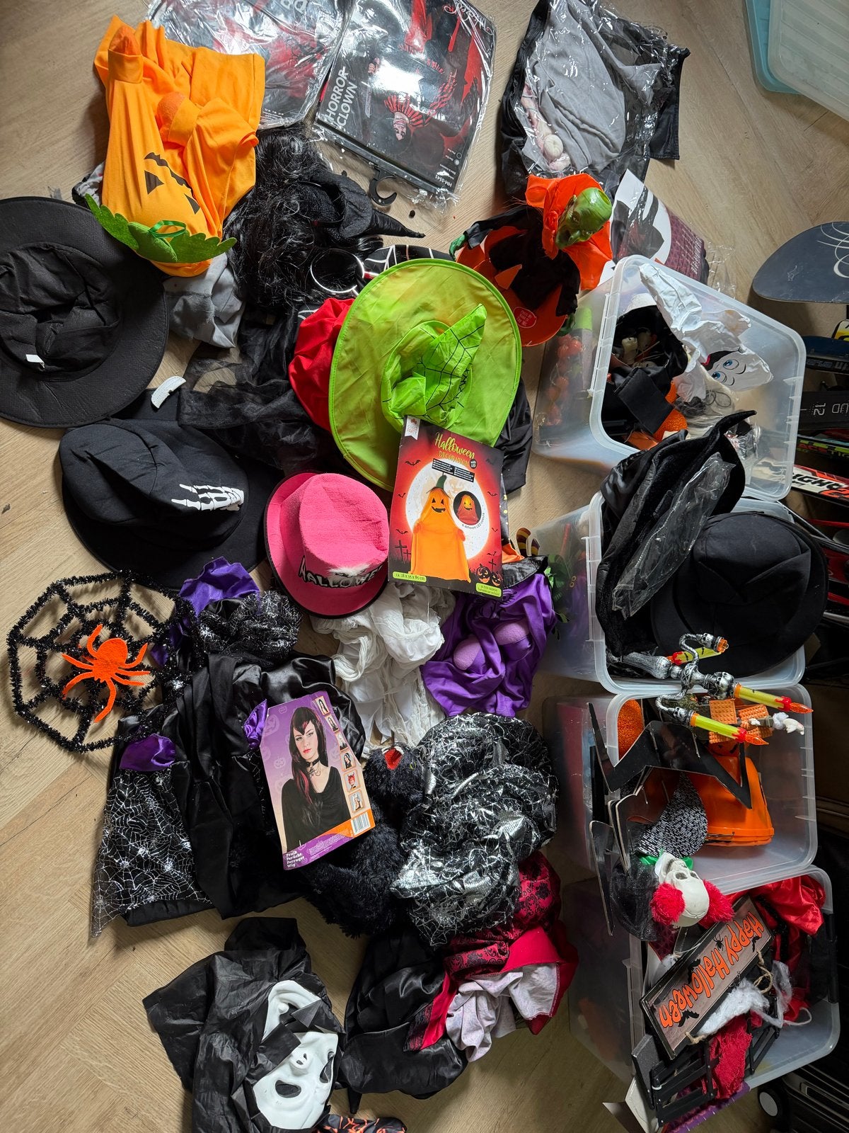 Halloween verkleedkleding decoratie kostuum, Ophalen of Verzenden, Gebruikt, Feestartikel, Carnaval