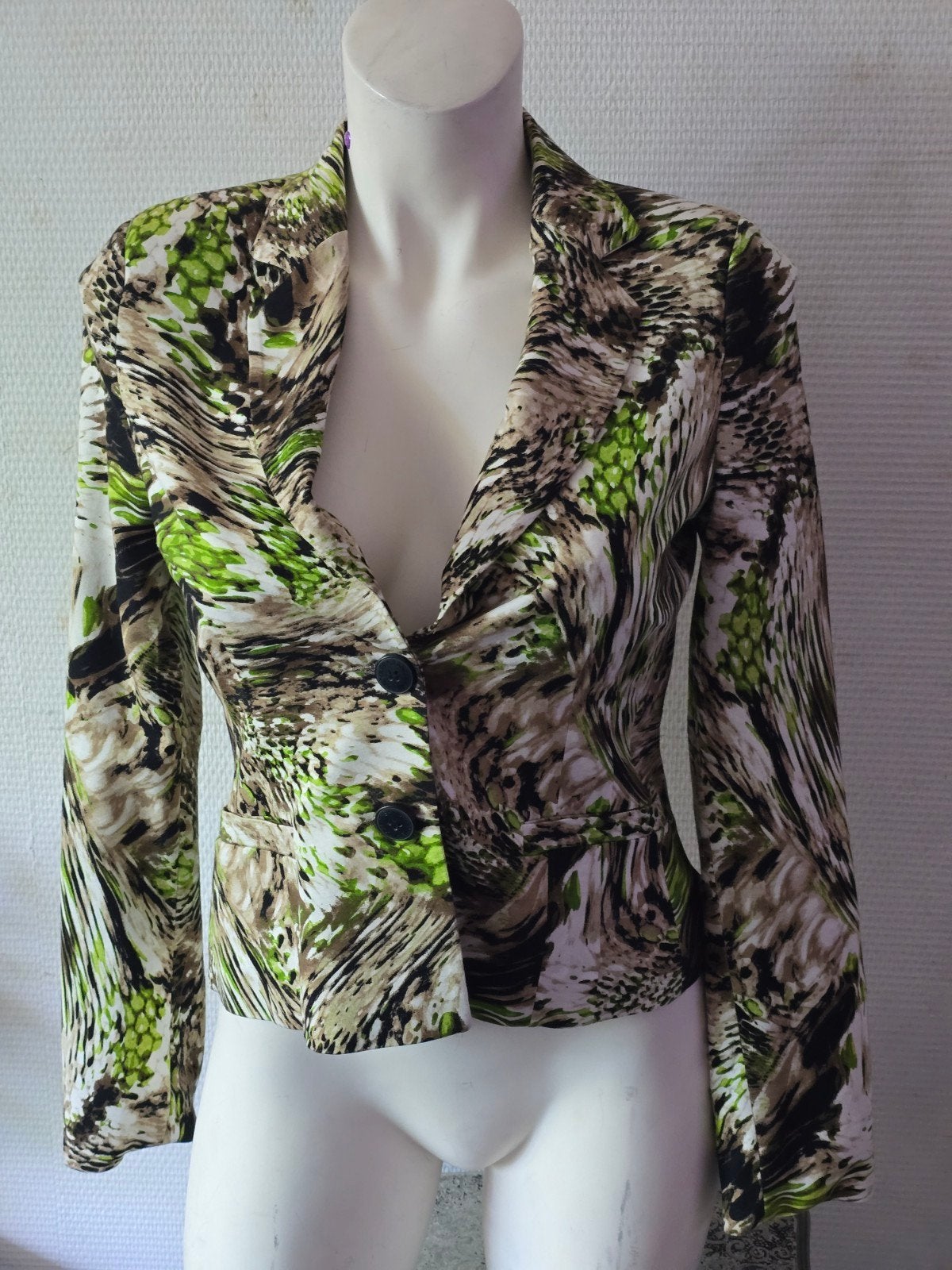 Bandolera dames Jasje met Dierenprint - Maat 36 "Nieuw ", Meerkleurig, Nieuw, Ophalen of Verzenden, Jasje