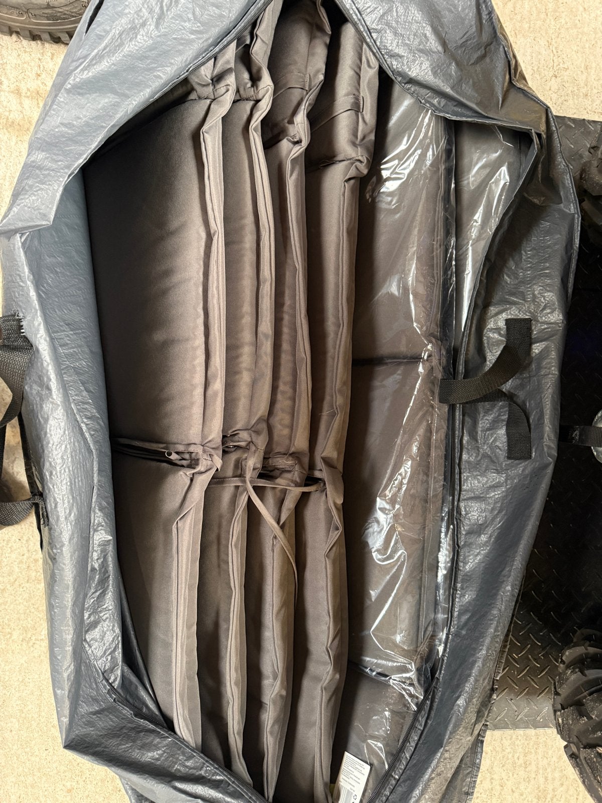 6x Tuinkussen set voor tuinstoel (zitvlak 50x50, rug 50x70), Ophalen of Verzenden, Nieuw