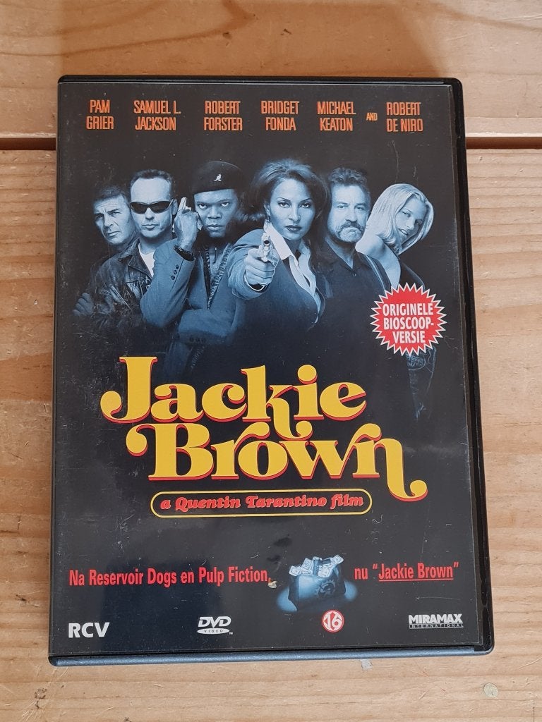 DVD Jackie Brown - Quentin Tarantino, Cd's en Dvd's, Dvd's | Actie, Zo goed als nieuw, Actie, Vanaf 16 jaar, Ophalen of Verzenden