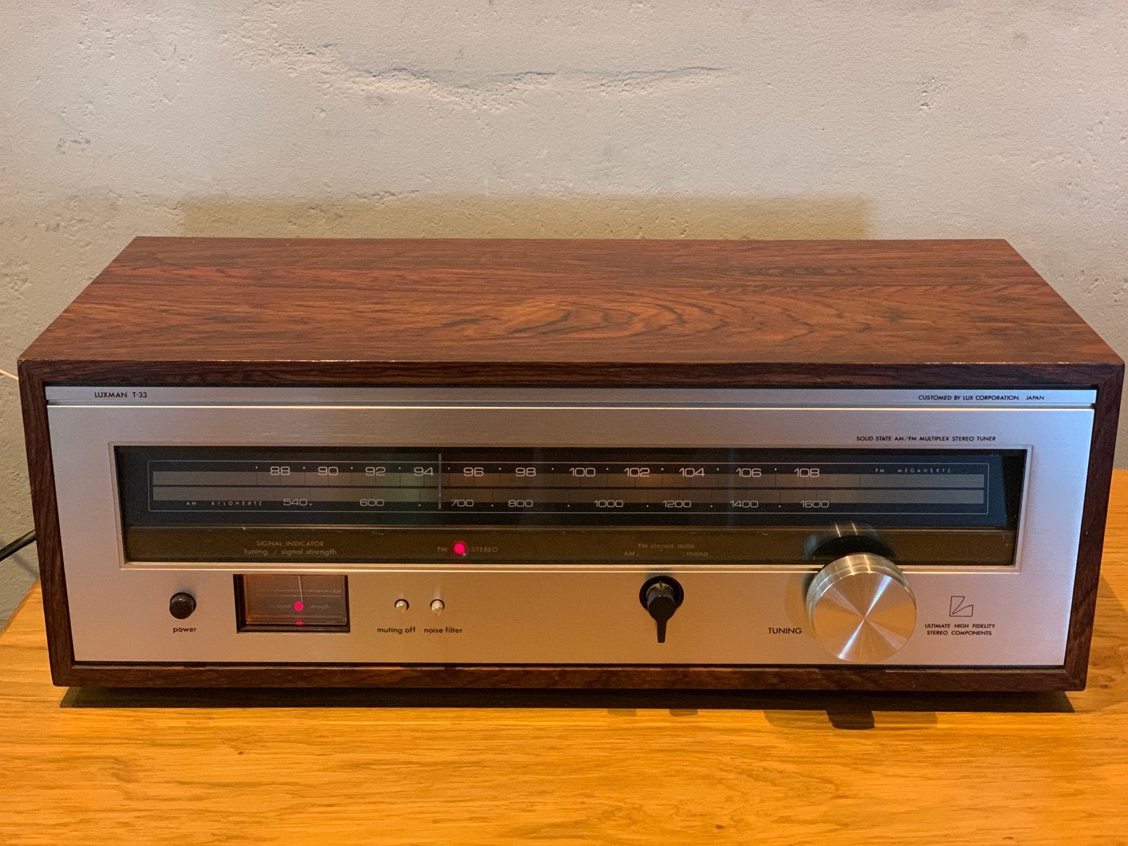 Luxman T33 T-33 tuner., Ophalen, Gebruikt