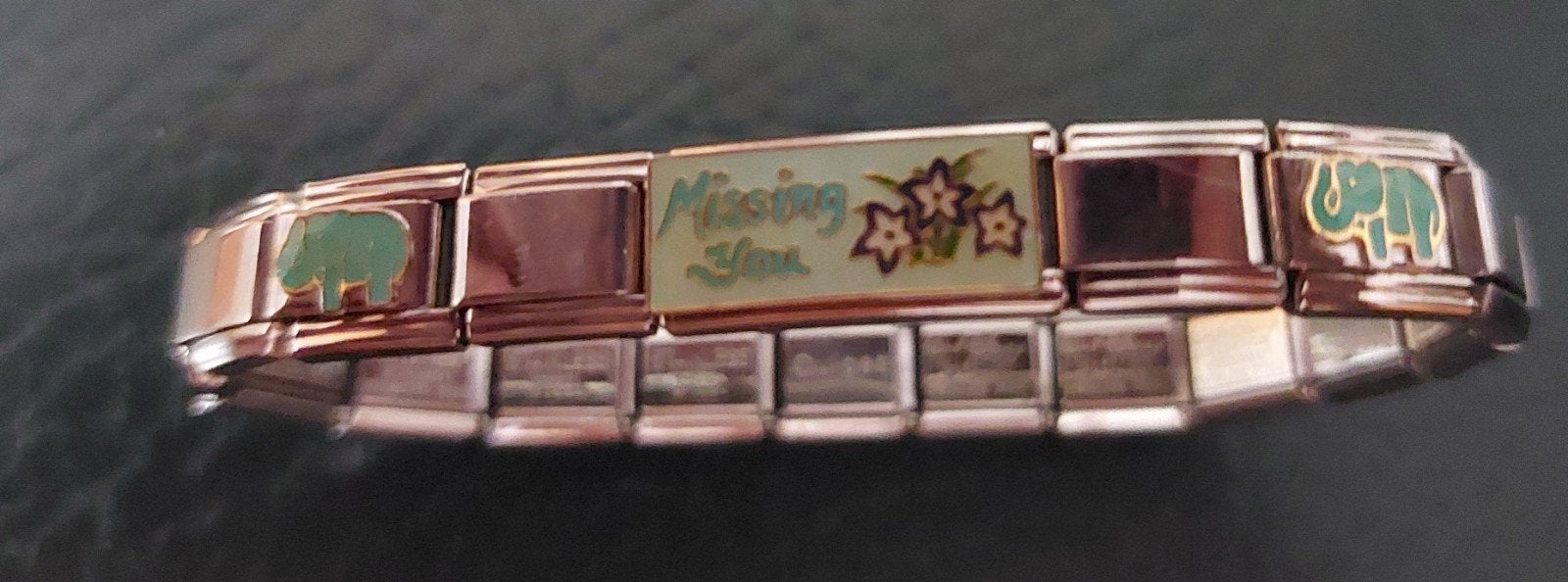 Disney missing you armband, Sieraden, Tassen en Uiterlijk, Armbanden, Ophalen of Verzenden, Roze, Zilver