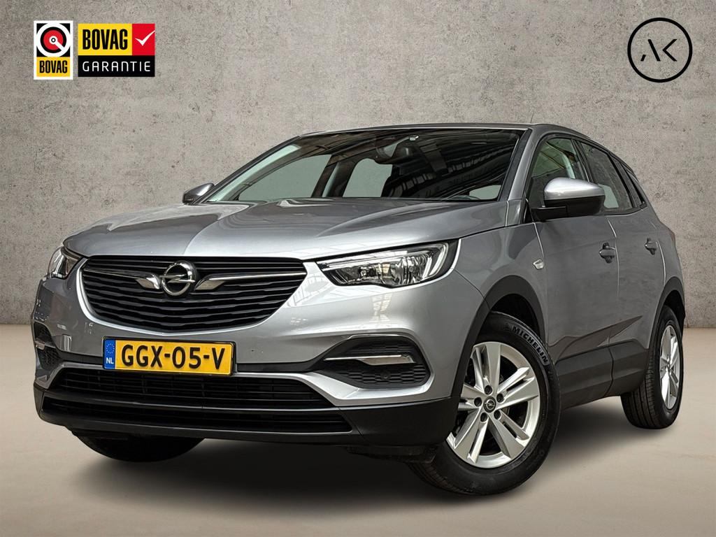 Opel Grandland X 1.2 Turbo Sport (APPLE CARPLAY, NAVIGATIE,, Auto's, Opel, Voorwielaandrijving, 12 maanden, Stof, Gebruikt